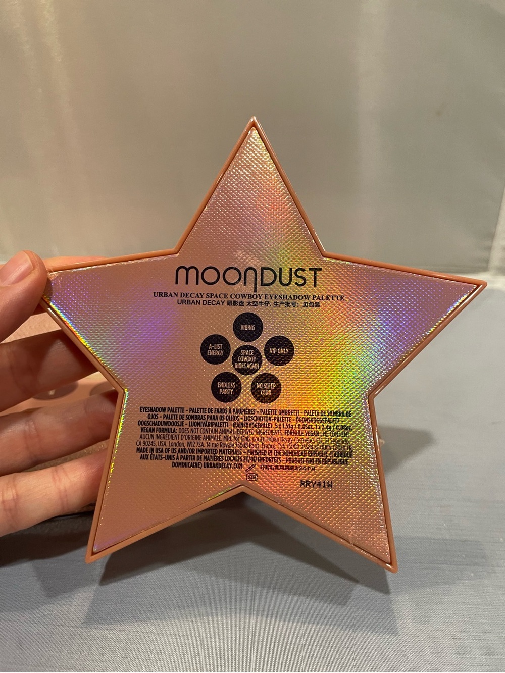 New Urban Decay Space Cowboy Eyeshadow Palette Limited Edition Discontinued Auth - Picture 12 of 13